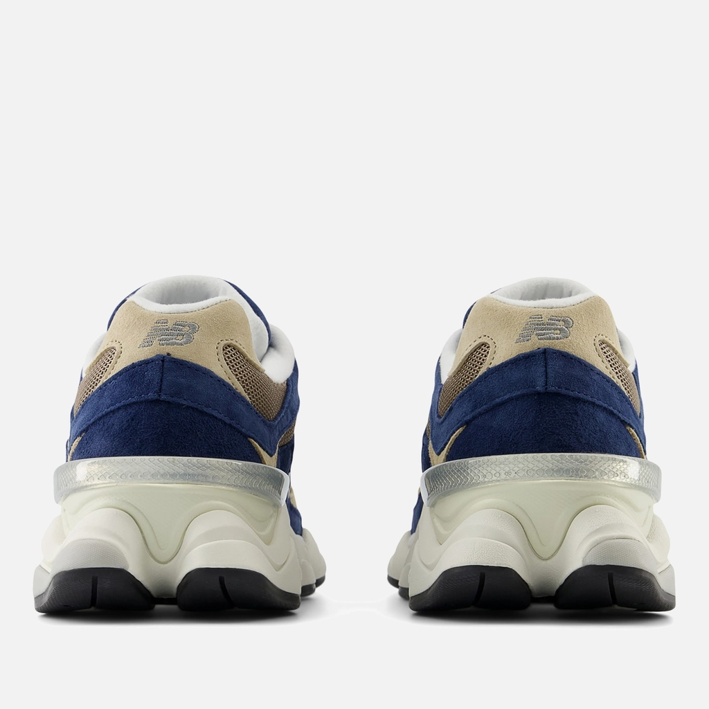 New Balance Men's 9060 Suede and Mesh Trainers - UK 7